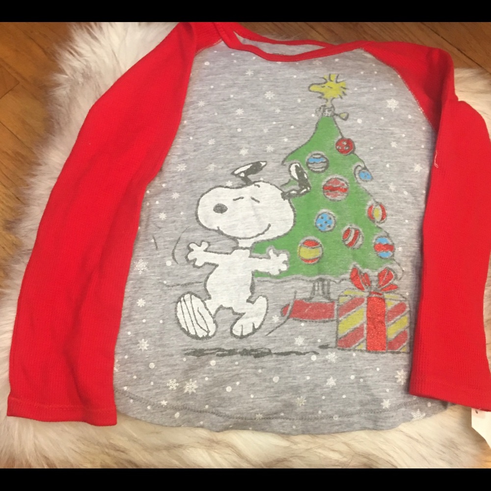 Peanuts Christmas long sleeve shirt, unisex